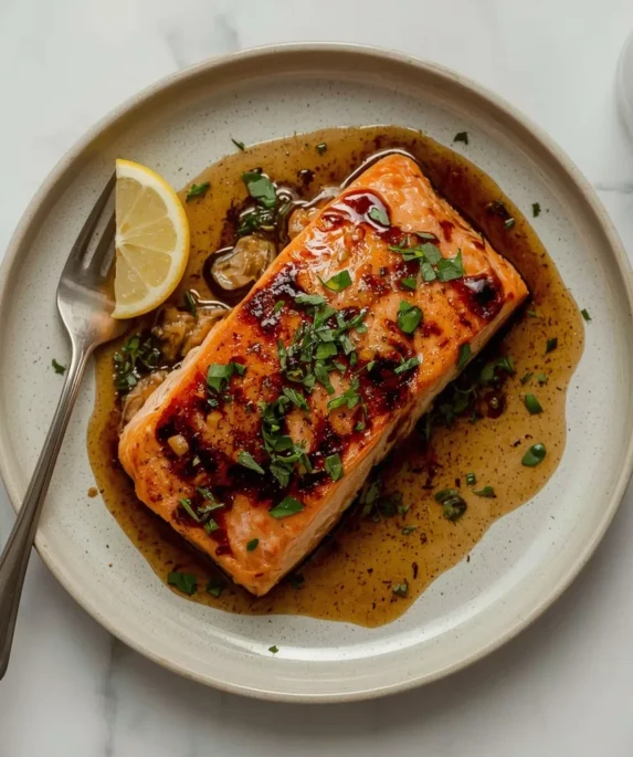 Giada Balsamic-glazed Salmon