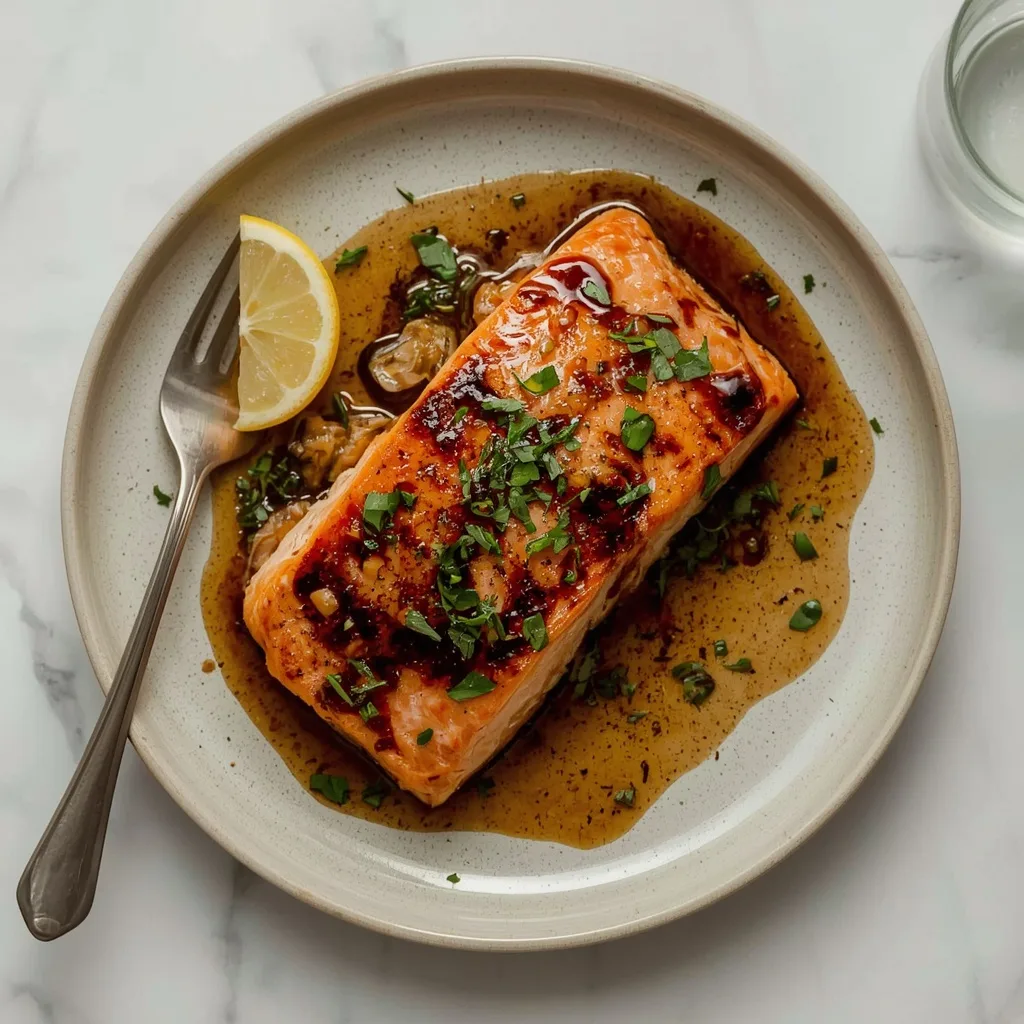 Giada Balsamic-glazed Salmon