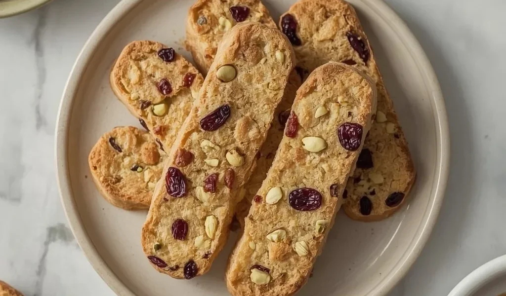 Giada Cherry-Pistachio Biscotti