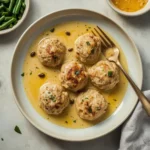 Giada Chicken Piccata Meatballs