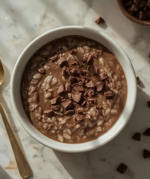 Giada Chocolate Rice Pudding