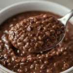 Giada Chocolate Rice Pudding - recipe card