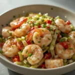 Giada Christmas Seafood Salad - recipe card