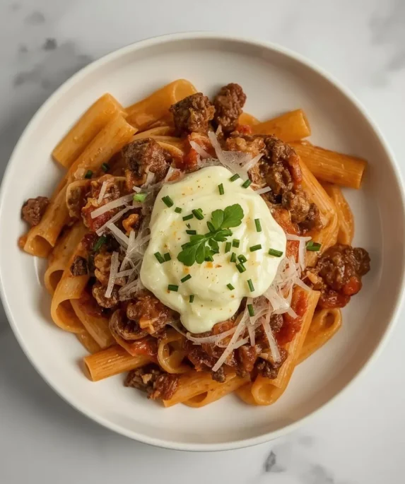 Giada De Laurentiis Baked Bolognese