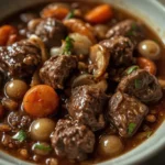 Giada De Laurentiis Beef Bourguignon - recipe card