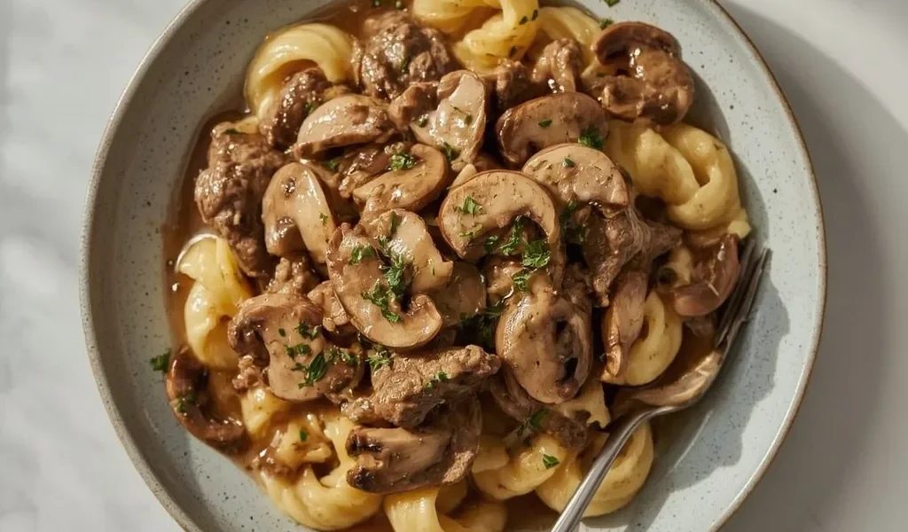 Giada De Laurentiis Beef Stroganoff