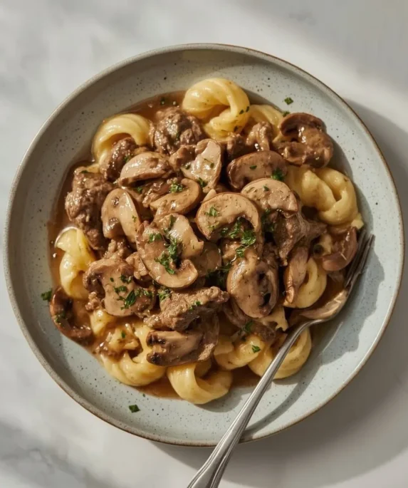 Giada De Laurentiis Beef Stroganoff