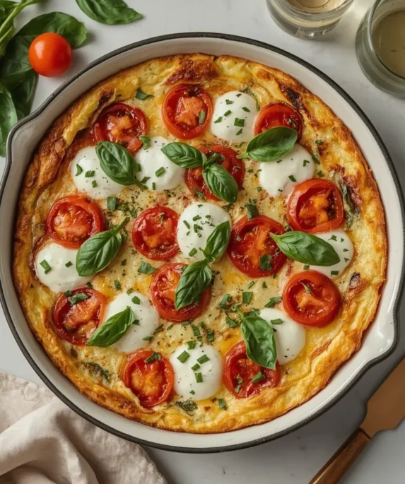 Giada De Laurentiis Caprese Frittata
