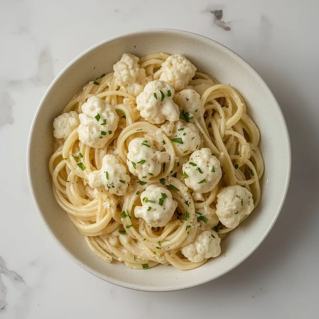 Giada De Laurentiis Cauliflower Alfredo