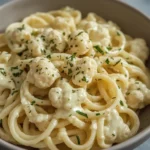 Giada De Laurentiis Cauliflower Alfredo - recipe card