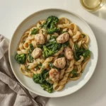 Giada Fusilli With Chicken And Broccoli Rabe