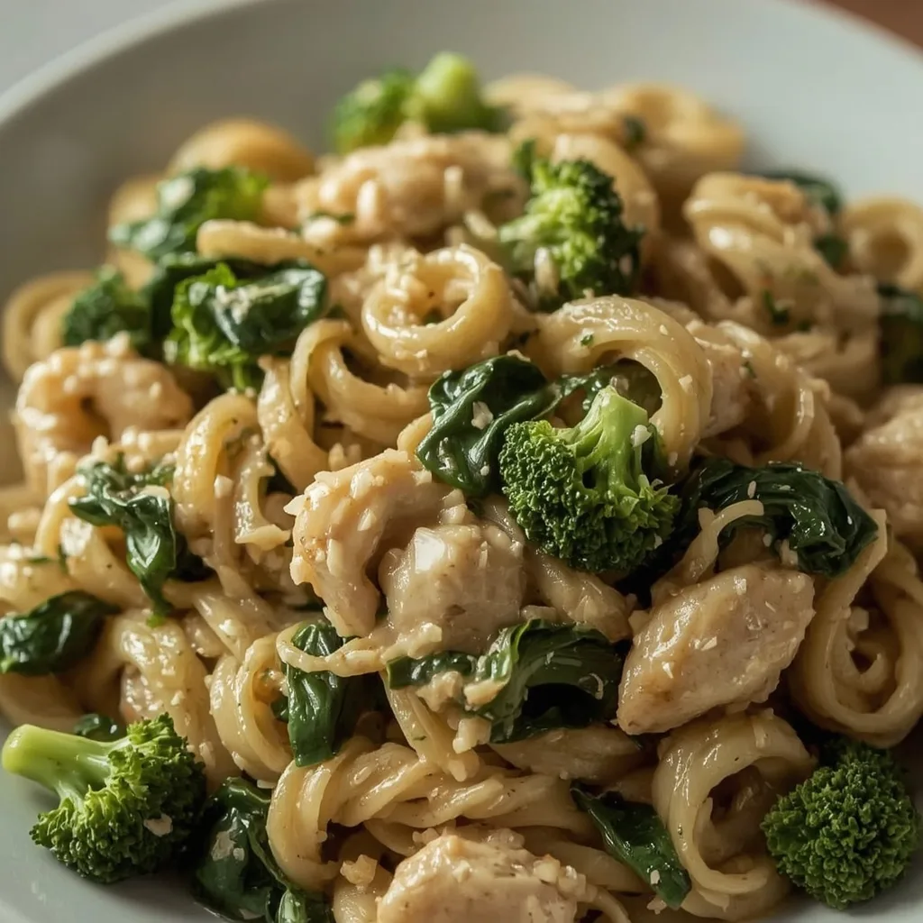 Giada Fusilli With Chicken And Broccoli Rabe