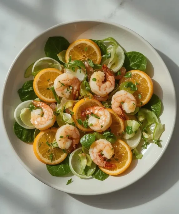 Giada Shrimp and Endive Salad