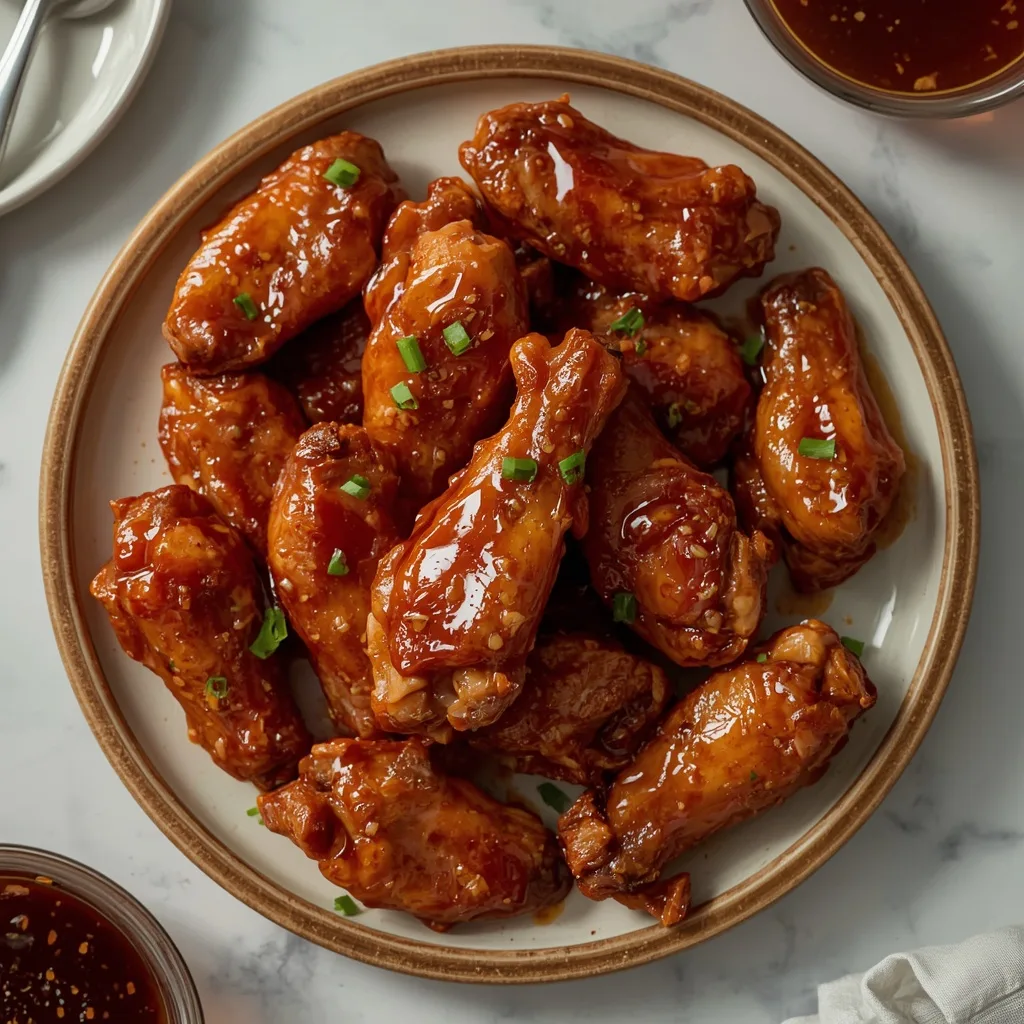 Giada Sticky Baked Chicken Wings