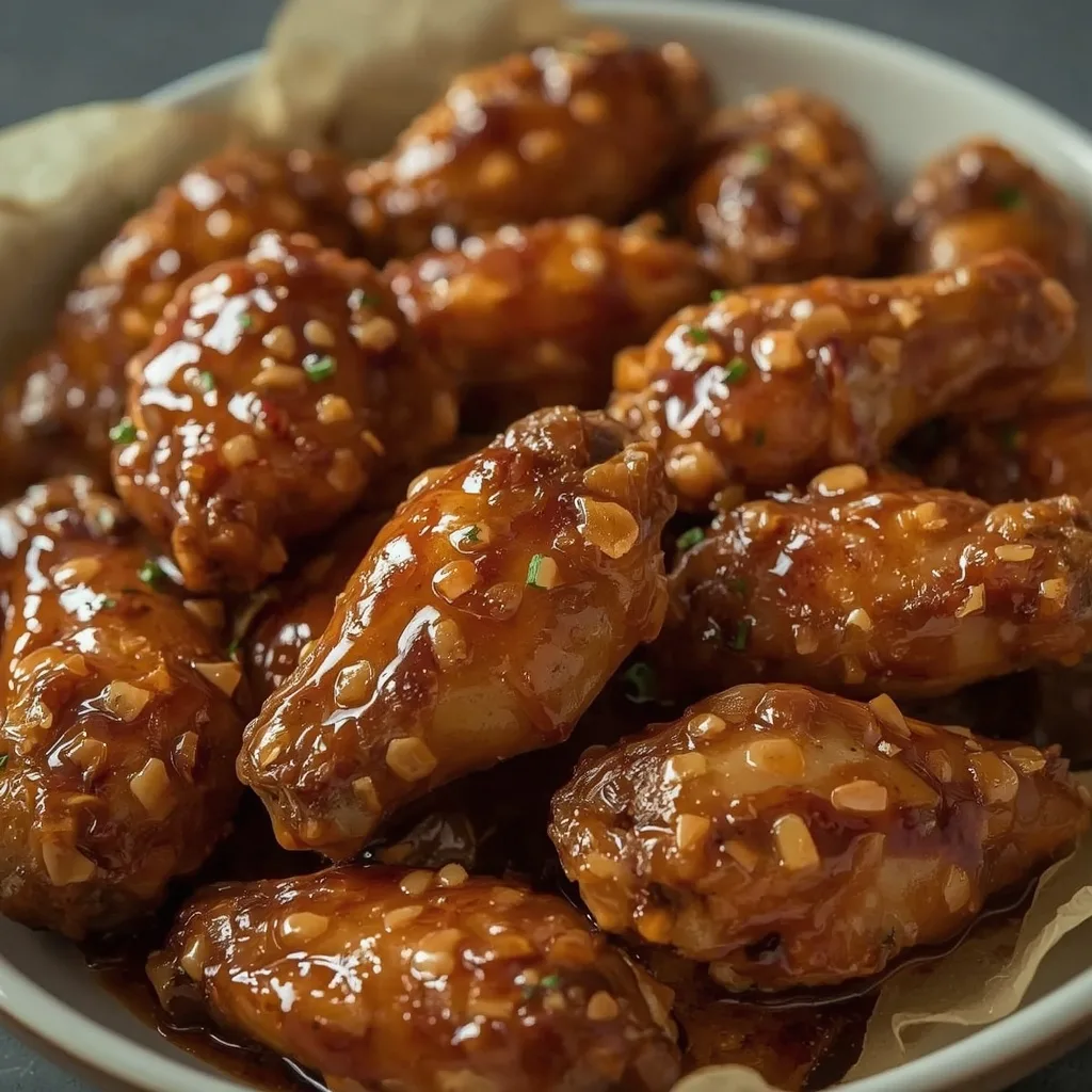 Giada Sticky Baked Chicken Wings