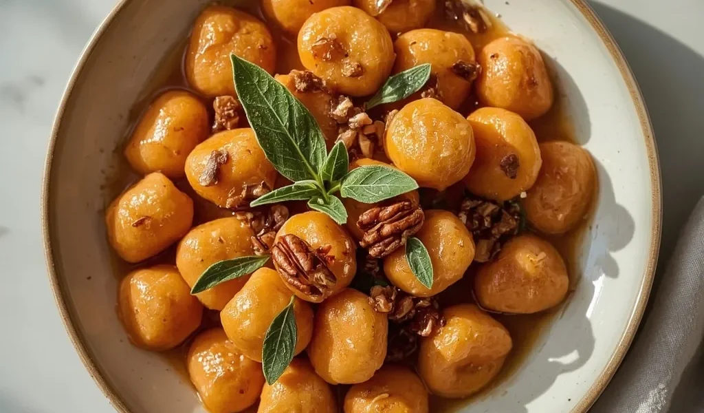 Giada Sweet Potato Gnocchi with Maple Brown Butter