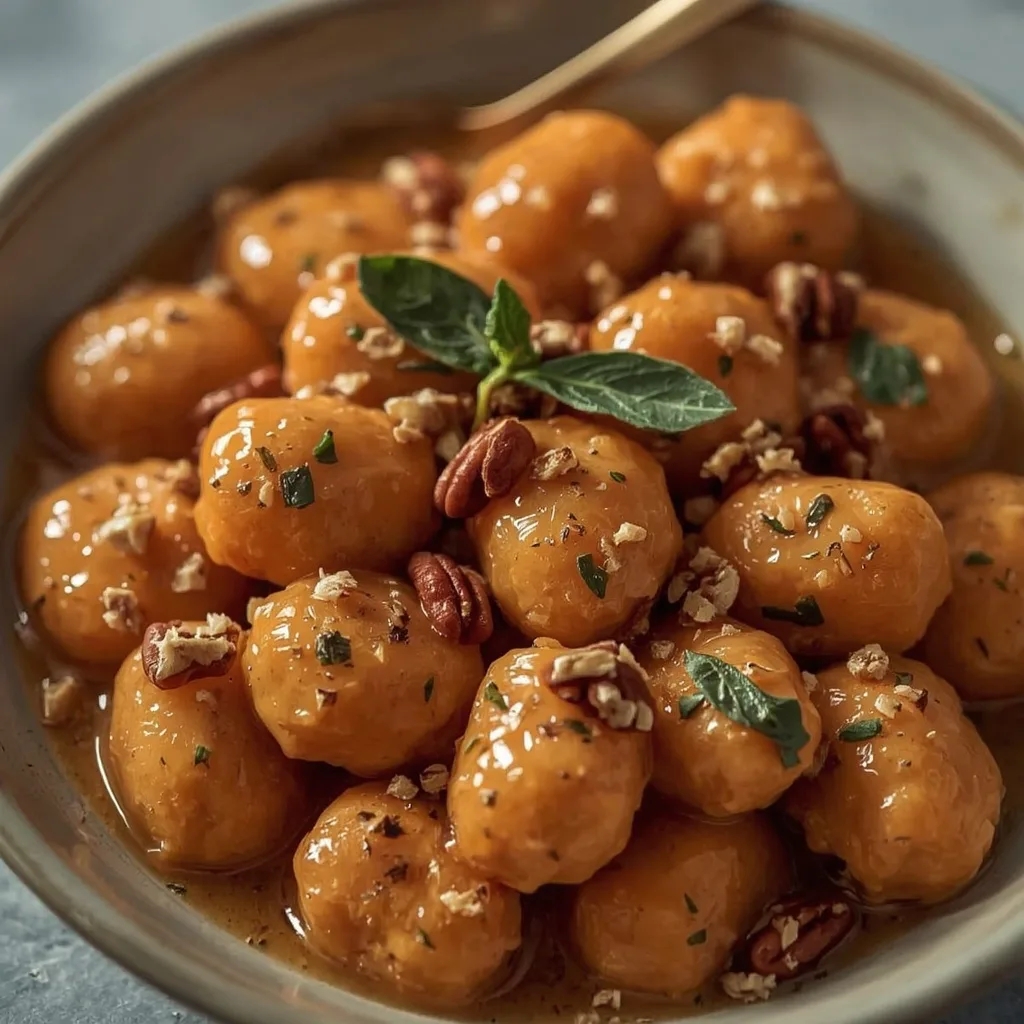 Giada Sweet Potato Gnocchi with Maple Brown Butter